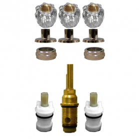 Replacement American Standard* 3 Valve Tub &amp; Shower Rebuild Kit