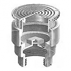 C1223-R-1-11 MIFAB 3 inch No-Hub 5 inch Dia. Nickel Bronze Top