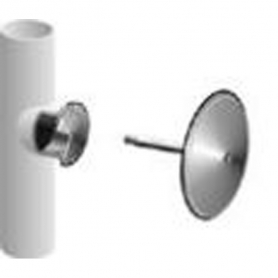 C1453-30-RD6 MIFAB 3 inch PVC Cleanout with 6 inch Cover Veneer