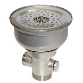 CHG Open Drain, Floor Type, 6.5IN Sink Opening, 1.5IN NPS, Multiple Strainer