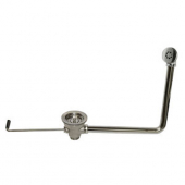 CHG D53-7115 Twist Handle Drain3.5X1.5&quot;Overflow Outlet Overflow