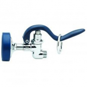T&amp;S BRASS EB-0107 BLUE SPRAY VALVE W/ HIGH-FLOW SPRAY FACE