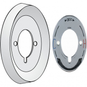 SYMMONS* TEMPTROL* T-27* &amp; T-29A* ESCUTCHEON  W/DIVERTER (2 PK)