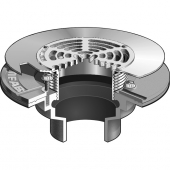 MIFAB F1102-30-C-FT-1 FLOOR DRAIN  RECESSED FLANGE  FLOOR AREAS