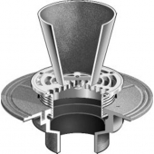 MIFAB F1102-30-EF-1 ROUND FUNNEL FLOOR DRAIN FOR NON-FLOOR AREAS