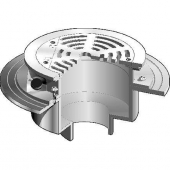 MIFAB F1654-28-3 FLUSHING RIM FLOOR DRAIN / FLUSHING CONNECTION