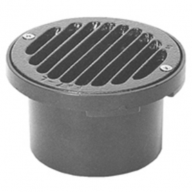 Zurn FD2200-NH4-NT, Small Area Floor Drain Cast Iron No-Hub Conn