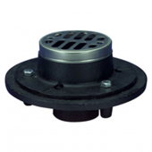 Zurn FD2251-CI-NH2<br> Cast Iron Shower Drain No-Hub Outlet