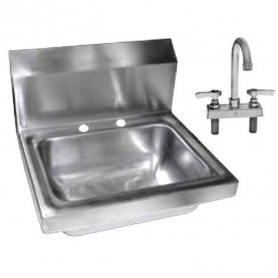 CHG FS20-101405H2 Encore Hand Sink Kit Wall Mnt 20 GA. 304 SS