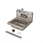 CHG FS20-101405K4 Encore Hand Sink Kit Wall Mount 20 GA. 304 SS