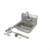 CHG FS20-101405K8  Encore Wall Mount Hand Sink 4&quot; OC 14x10x5