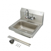 CHG FS2010145B2XZ Encore Wall Mount Hand Sink 4&quot; OC 14x10x5