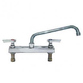 CHG K11-8010 Topline Deck Faucet 8&quot;Centers 10&quot;Horiz  Spout