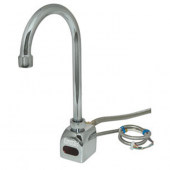 CHG K16-4002-MV Wall Mount Electronic Faucet 6" Gooseneck Spout