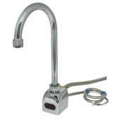 CHG K17-4002-MV Wall Mount Electronic Faucet 6" Gooseneck Spout