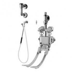 CHG WALL MOUNT BEDPAN WASHER W/STOPS,