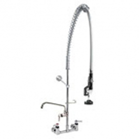 CHG Commercial Pr-Rns, Wl Mnt, 8IN Ctrs, 12IN Add-On Fct, CP, Cmprsn Vlvs, Wall Bracket