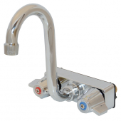 CHG KHS15-4000 Hybrid 4" Wall Mount Faucet Gooseneck Spout