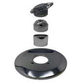 Replacement Valley Single Lever Shower Trim Kit Chrome Finish