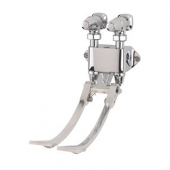 CHG KL24-1302 Pedal Valve Wall Mount Chrome Low Lead