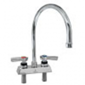 CHG KL41-4001-SE1 Deck Mount Faucet 4&quot; Centers 8.5&quot; Spout