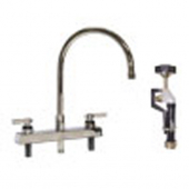 CHG KL41-8301-96 Deck Mount Veterinary Faucet 8" Centers