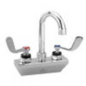 CHG KL45-4000-SC4 Wall Mount Faucet 4&quot; Centers 3.5&quot; Swing