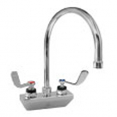 CHG KL45-4001-SE4 Wall Mount Faucet4"Center8.5"Swing Gooseneck