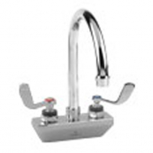 CHG KL45-4002-SE4 Wall Mount Faucet 4"Centers6"Swing Gooseneck