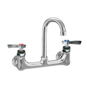 CHG KL54-8000-R Encore 8" Wall Mount Faucet 3" Rigid Gooseneck