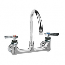 CHG KL54-8002 LL Encore Wall Mount Faucet w/6&quot; Gooseneck Spout