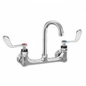 CHG KL54-8100-RE4 Wall Mount Faucet 8&quot;Centers 3.5&quot;Rigid Spout