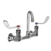 CHG KL54-8100-SE4 Wall Mount Faucet 8&quot;Centers 3.5&quot; Swing Spout