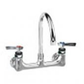 CHG KL54-8102-SE1 Wall Mount Faucet 8&quot; Centers 6&quot; Swing Spout