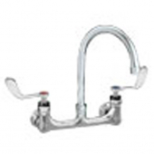 CHG KL54-8102-SE4 Wall Mount Faucet 8&quot; Centers 6&quot; Swing Spout