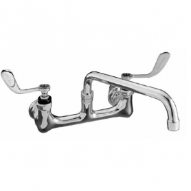 CHG KL54-8114-SE4 Wall Mount Faucet 8&quot; Centers 14&quot; Swing Spout