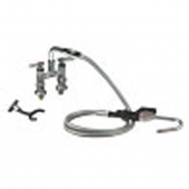 CHG KL56-3000 Pot Filler Elevated Deck Mount 4&quot; Adj Centers