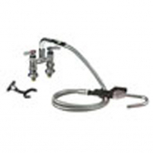 CHG KL56-3100 Pot Filler Elevated Deck Mount 4&quot; Adj Centers