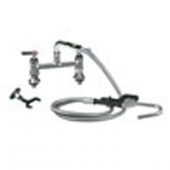 CHG KL60-3100 Pot Filler Elevated Deck Mount 8" Adj Centers