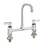 CHG KL61-8000-RE1 Elevated Deck Mount Faucet 8&quot; Centers