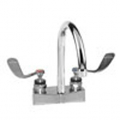 CHG KL83-4002-RE4 Centerset Faucet 4&quot; Centers 6&quot; Rigid Spout