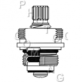 Sayco* Replacement Stem Assembly-LH Cold