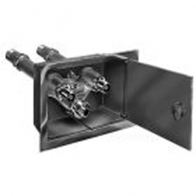 MHY-45-24-49 MIFAB 24 inch Hot / Cold Hydrant-Chrome Plated Box