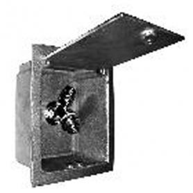 MHY-95-BK-49 MIFAB<br> Chrome Plated Box with Cylinder Key Lock
