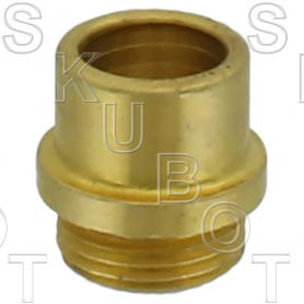 Glauber* Brass Replacement Seat<BR>5/8 - 20Thread x3/4