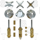 American Brass* 3 Valve Rebuild Kit -Old Style Stem