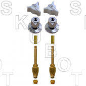 Replacement Central Brass* 2 Valve Tub &amp; Shower Rebuild Kit