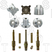 Replacement Central Brass* 3 Valve Tub &amp; Shower Rebuild Kit