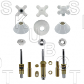 Replacement Crane* 3 Valve Tub &amp; Shower Rebuild Kit