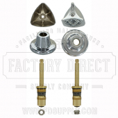 Replacement Crane-Repcal* 2 Vlve Rebuild Kit W/ RH &amp; LH Stem Ass